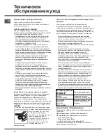 Preview for 34 page of Hotpoint Ariston CE6VM3 HA Operating Instructions Manual