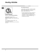 Preview for 42 page of Hotpoint Ariston CE6VM3 HA Operating Instructions Manual