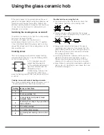 Предварительный просмотр 23 страницы Hotpoint Ariston ce6vm3 r ha s Operating Instruction