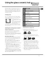 Предварительный просмотр 9 страницы Hotpoint Ariston CE6VP5 CR/HA Operating Instructions Manual