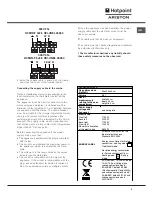 Предварительный просмотр 3 страницы Hotpoint Ariston CE6VP5 GR/HA Operating Instructions Manual