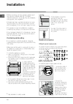 Предварительный просмотр 14 страницы Hotpoint Ariston CI 3V P67 HA Operating Instructions Manual