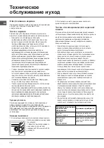 Preview for 12 page of Hotpoint Ariston CI 6V E9 R/HA Operating Instructions Manual