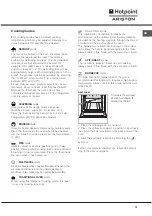 Preview for 19 page of Hotpoint Ariston CI 6V E9 R/HA Operating Instructions Manual