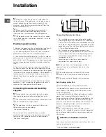 Preview for 2 page of Hotpoint Ariston CIS LI 460 A Instruction Booklet