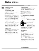 Preview for 6 page of Hotpoint Ariston CIS LI 460 A Instruction Booklet