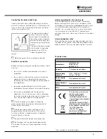 Preview for 3 page of Hotpoint Ariston CIS LI 470 A Instruction Booklet