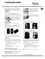 Preview for 5 page of Hotpoint Ariston CIS LI 470 A Instruction Booklet