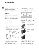 Preview for 2 page of Hotpoint Ariston CISFB 51.2 IX/HA Operating Instructions Manual