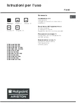 Preview for 1 page of Hotpoint Ariston CISKBH 6024 DO IX/1/HA Manual