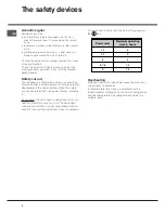 Preview for 6 page of Hotpoint Ariston CISKBT 6001 H IX Operating Instructions Manual