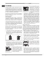 Preview for 14 page of Hotpoint Ariston CISTD 640S HA Operating Instructions Manual