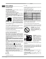 Предварительный просмотр 14 страницы Hotpoint Ariston CP 87SEA /HA S Operating Instructions Manual