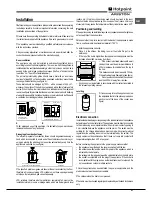 Предварительный просмотр 21 страницы Hotpoint Ariston CP 87SEA /HA S Operating Instructions Manual