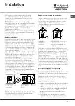 Preview for 27 page of Hotpoint Ariston CP87SG1 /HA Operating Instructions Manual