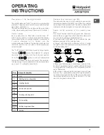 Preview for 19 page of Hotpoint Ariston CP9VP6 DE/HA Operating Instructions Manual