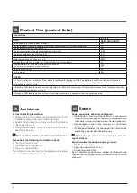 Preview for 6 page of Hotpoint Ariston DSR 15B3 Operating Instructions Manual