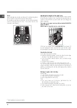 Preview for 12 page of Hotpoint Ariston DSR 15B3 Operating Instructions Manual