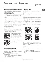 Preview for 15 page of Hotpoint Ariston DSR 15B3 Operating Instructions Manual