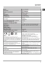 Preview for 31 page of Hotpoint Ariston DSR 15B3 Operating Instructions Manual