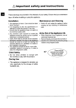 Preview for 3 page of Hotpoint Ariston DSRLAAV22P.1 Operating Instructions Manual