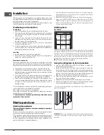 Preview for 20 page of Hotpoint Ariston E3D AA S C Operating Instructions Manual