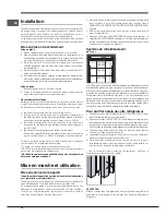 Preview for 24 page of Hotpoint Ariston E3D AA S C Operating Instructions Manual