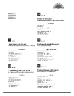 Hotpoint Ariston E4D series Operating Instructions Manual предпросмотр