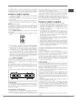 Предварительный просмотр 17 страницы Hotpoint Ariston E4DG AAA X O3 Operating Instructions Manual