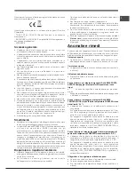 Предварительный просмотр 19 страницы Hotpoint Ariston E4DG AAA X O3 Operating Instructions Manual