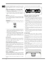 Предварительный просмотр 22 страницы Hotpoint Ariston E4DG AAA X O3 Operating Instructions Manual