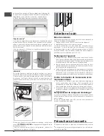 Предварительный просмотр 28 страницы Hotpoint Ariston E4DG AAA X O3 Operating Instructions Manual