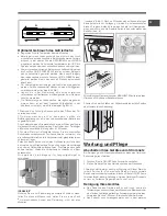 Предварительный просмотр 33 страницы Hotpoint Ariston E4DG AAA X O3 Operating Instructions Manual