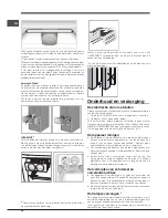 Предварительный просмотр 38 страницы Hotpoint Ariston E4DG AAA X O3 Operating Instructions Manual