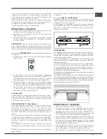 Предварительный просмотр 47 страницы Hotpoint Ariston E4DG AAA X O3 Operating Instructions Manual