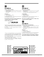 Предварительный просмотр 3 страницы Hotpoint Ariston EBD series Operating Instructions Manual