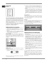 Предварительный просмотр 34 страницы Hotpoint Ariston EBD series Operating Instructions Manual