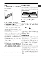 Предварительный просмотр 35 страницы Hotpoint Ariston EBD series Operating Instructions Manual