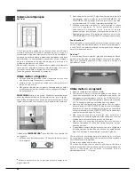 Предварительный просмотр 42 страницы Hotpoint Ariston EBD series Operating Instructions Manual