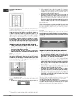 Предварительный просмотр 46 страницы Hotpoint Ariston EBD series Operating Instructions Manual