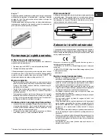 Предварительный просмотр 47 страницы Hotpoint Ariston EBD series Operating Instructions Manual