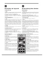 Предварительный просмотр 7 страницы Hotpoint Ariston EBD xxxxx F Operating Instructions Manual