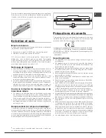 Предварительный просмотр 27 страницы Hotpoint Ariston EBGH series Operating Instructions Manual