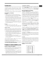 Предварительный просмотр 37 страницы Hotpoint Ariston EBGH series Operating Instructions Manual