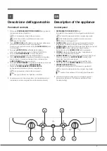 Предварительный просмотр 7 страницы Hotpoint Ariston EBL 18 V Series Operating Instructions Manual