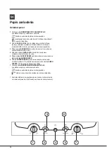 Предварительный просмотр 12 страницы Hotpoint Ariston EBL 18 V Series Operating Instructions Manual