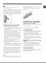 Предварительный просмотр 37 страницы Hotpoint Ariston EBL 18 V Series Operating Instructions Manual