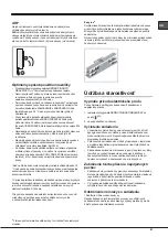 Предварительный просмотр 61 страницы Hotpoint Ariston EBL 18 V Series Operating Instructions Manual