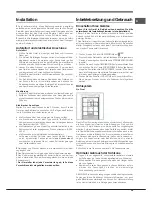 Предварительный просмотр 29 страницы Hotpoint Ariston EBL 18xxx O3 F Operating Instructions Manual