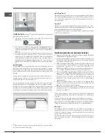 Предварительный просмотр 34 страницы Hotpoint Ariston EBL 18xxx O3 F Operating Instructions Manual